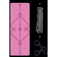 Мат для йоги Lepomate solo yoga mat розовый