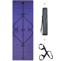 Мат для йоги Lepomate solo yoga mat фиолетовый